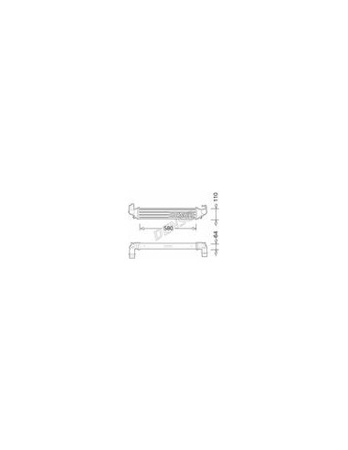 RADIATORE INTERCOOLER 500X 1.6-2.0MJ
