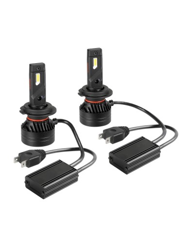 12/24V Halo Led Serie 9 Ultra Power Compact - (H7) - 45W - PX26d - 2 pz  - Scatola