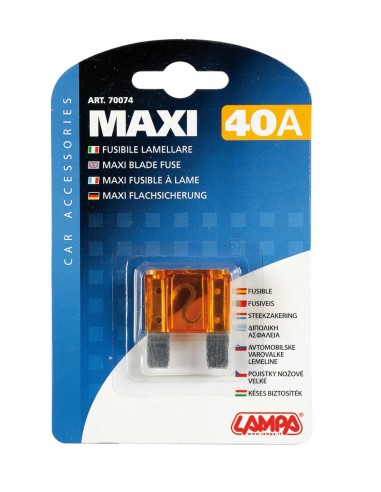Fusibile lamellare Maxi, 12/32V - 40A