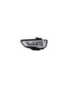 FARO ANTERIORE PROIETTORE SX BIXENO D3S C/MOTOR ELETT AUDI A3 3-5P 04/12 in poi  PARAB NERA