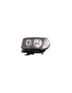 FARO ANTERIORE PROIETTORE SX 2H7 C/MOTOR EL IND DIREZ BIANCO BMW X3 E83 01/04 in poi  NERO