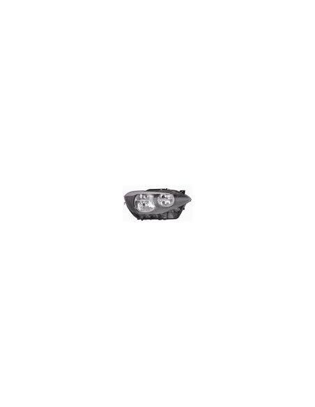 FARO ANTERIORE PROIETTORE DX 2H7 C/MOTOR EL BMW SERIE 1 F20 5P-F21 3P 01/11 in poi PAR NERA
