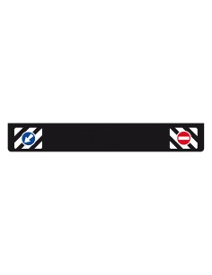 PARASPRUZZI CAMION 35X240 CM. NERO LISCIO