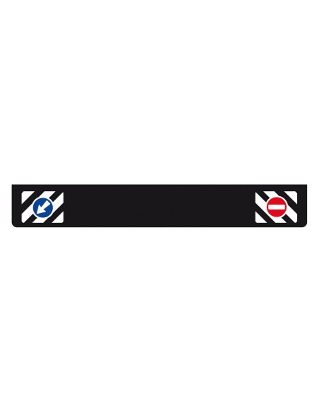 PARASPRUZZI CAMION 35X240 CM. NERO LISCIO