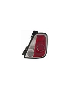 GR OTT P/DX BIANCO-ROSSO BORDO NERO FIAT 500 07/15