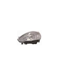 FARO ANTERIORE PROIETTORE SX H4 C/MOT EL FIAT PUNTO EVO 07/09 in poi  PARAB GRIGIO SCURO