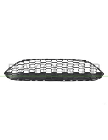 GRIGLIA RADIATORE NERA CON CORNICE CROMATA MOD. 02
