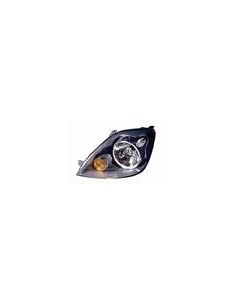 FARO ANTERIORE PROIETTORE SX H4 PRED REG ELET FORD FIESTA01/06 in poi 12/08