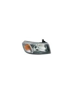 FARO ANTERIORE PROIETTORE SX H4 PRED REG ELE FORD TRANSIT02/03 in poi  PARAB NERA