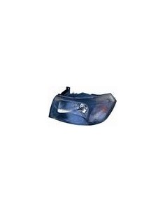FARO ANTERIORE PROIETTORE SX H4 PRED REG EL FORD TRANSIT 06/00 in poi 01/03 PARAB NERA