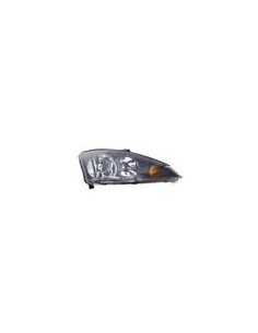 FARO ANTERIORE PROIETTORE SX H7+H1 PRED REG ELETT FORD FOCUS 11/01 in poi 12/04 PARAB NERA