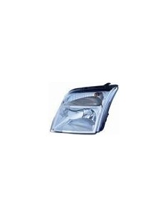 FARO ANTERIORE PROIETTORE DX H4 PRED REG EL FORD TOURNEO CONNECT 09/02 in poi