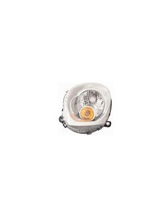 FARO ANTERIORE PROIETTORE SX H4 C/MOTOR EL IND DIREZ ARANCIO MINI COUNTRYMAN 09/10 in poi