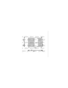 COND A-C FORD FIESTA IV