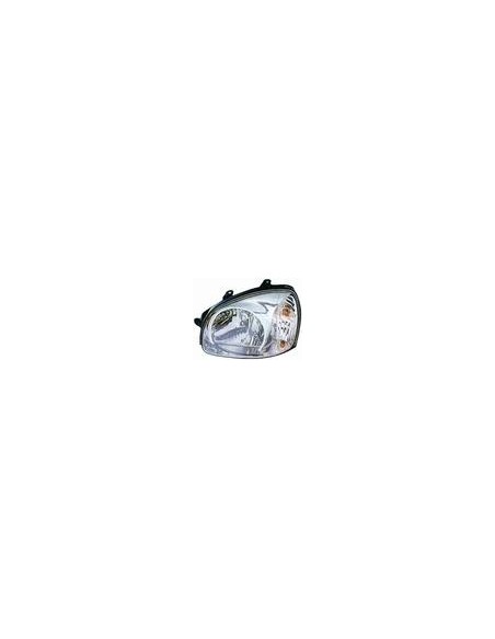FARO ANTERIORE PROIETTORE DX H4 PRED REG ELETT HYUNDAI SANTAFE 01/00 in poi 04/06