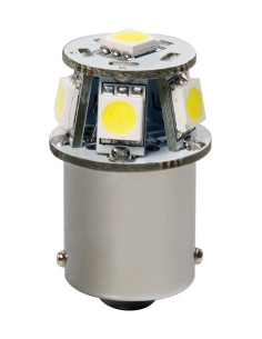 LAMPADA HYPER-LED BA15S 6SMD (3 CHIPS) 57933 LAMPA