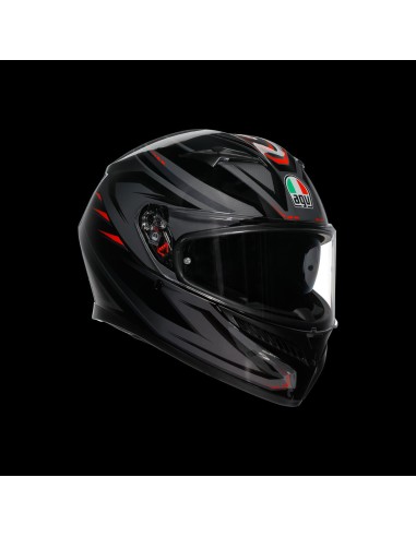 CASCO K3 AGV E2206 SYTH BLACK-RED TG. XL. AGV