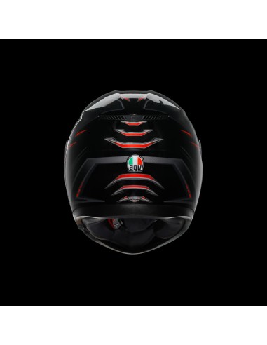 CASCO K3 AGV E2206 SYTH BLACK-RED TG. XL. AGV