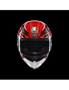 CASCO AGV K1 S E2206 LION B.RED.WHITE TG. M AGV 2