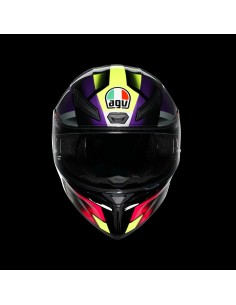 CASCO K1 S E2206 FASTLAP BLACK-PURPL-PINK TG.M 2
