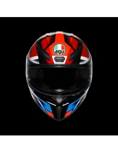 CASCO K1 S AGV E2206 FASTLAP B.RED-BLUE TG.M 2