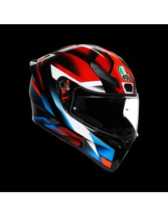 CASCO K1 S AGV E2206 FASTLAP B.RED-BLUE TG.XS