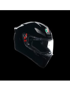 CASCO K1 S E2206 GLOSSY BLACK TG.XS AGV