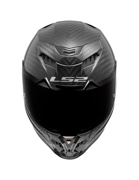 CASCO LS2 FF807 DRAGON MATT CARBON S