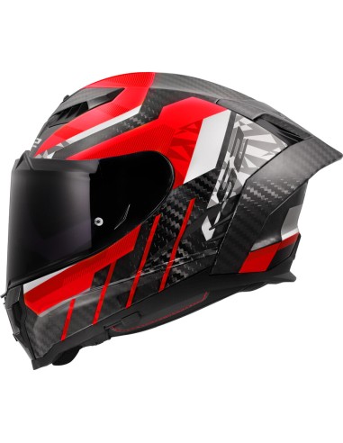CASCO INTEGRALE FF807 DRAGON TRAX RED TG.M LS2