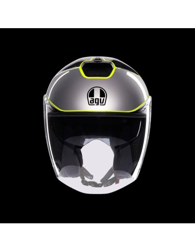 CASCO IRIDES AGV E2206 DAVAO BLA.GRE-Y.FLUO M *ELI