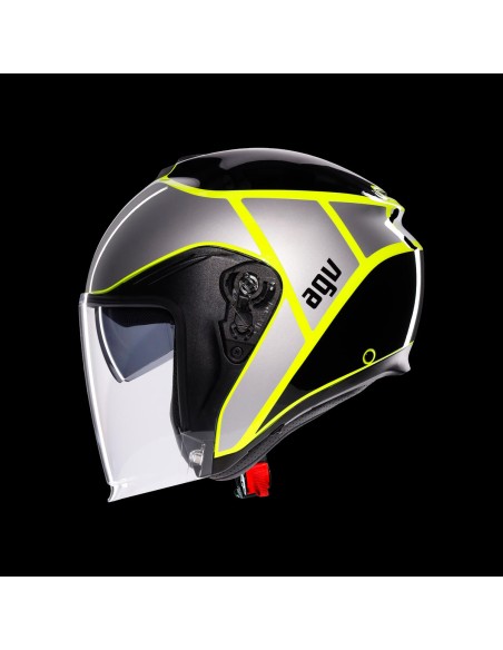 CASCO IRIDES AGV E2206 DAVAO BLA.GRE-Y.FLUO M *ELI