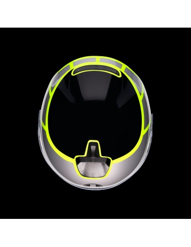 CASCO IRIDES AGV E2206 DAVAO BLA.GRE-Y.FLUO M *ELI