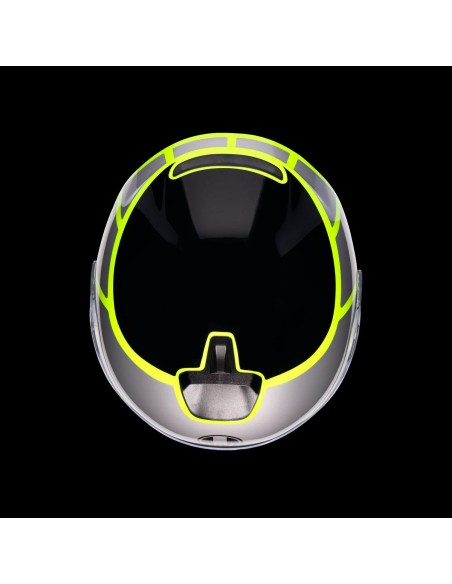 CASCO IRIDES AGV E2206 DAVAO BLA.GRE-Y.FLUO M *ELI