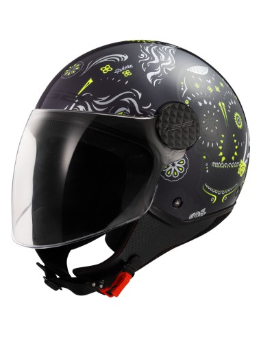 CASCO OF558 SPHERE LUX II MAXCA BLACK H-V YEL TG.L