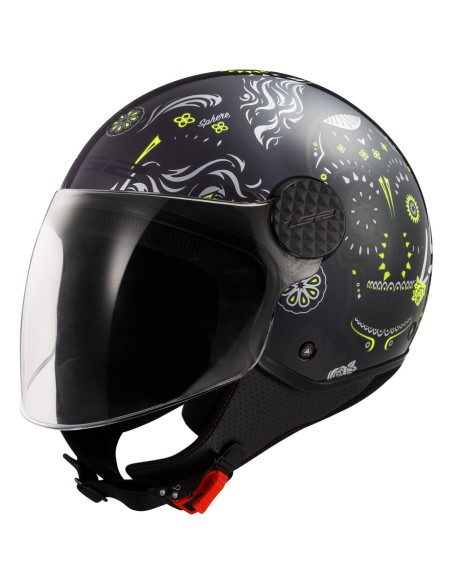 CASCO OF558 SPHERE LUX II MAXCA BLACK H-V YEL TG.L