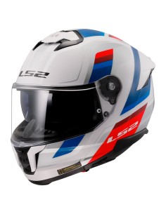 CASCO STREAM II VINTAGE WHITE BLU RED TG.XL LS2 2
