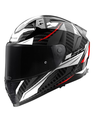CASCO VECTOR II C SAVAGE WHITE RED GREY FF811 TG.M