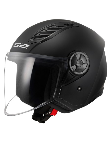 CASCO OF616 AIRFLOW II MATT BLACK TG.XS LS2