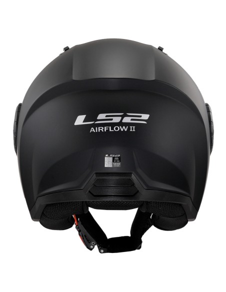 CASCO OF616 AIRFLOW II MATT BLACK TG.XS LS2
