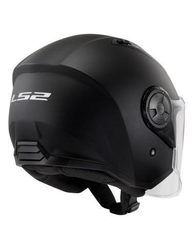 CASCO OF616 AIRFLOW II MATT BLACK TG.XS LS2