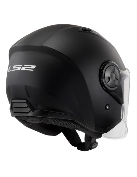 CASCO OF616 AIRFLOW II MATT BLACK TG.XS LS2