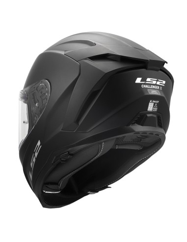 CASCO FF817 CHALLENGER II SOLID MATT BLACK TG.XL