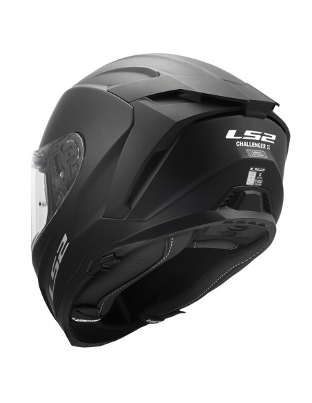CASCO FF817 CHALLENGER II SOLID MATT BLACK TG.XL