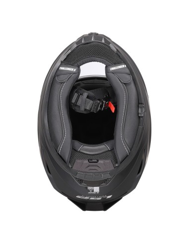 CASCO FF817 CHALLENGER II SOLID MATT BLACK TG.XL