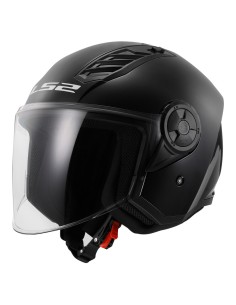 CASCO OF616 AIRFLOW II GLOSS BLACK TG.L LS2