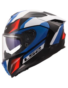 CASCO FF817 CHALLENGER II VIPER WHITE BLU RED TG.M