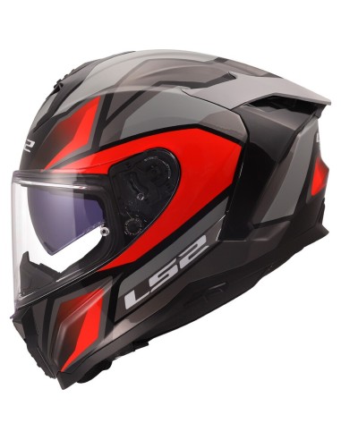 CASCO FF817 CHALLENGER II VIPER GREY RED TG.S