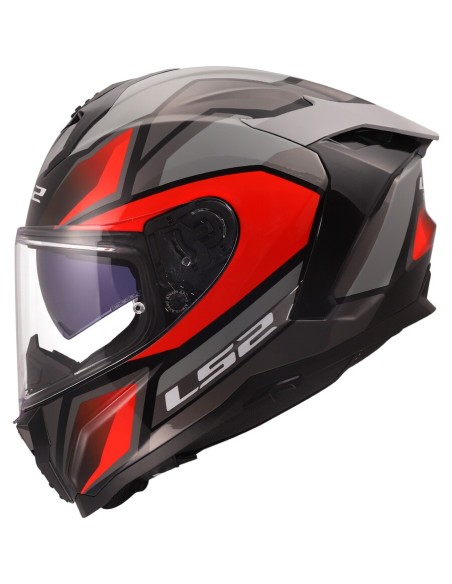 CASCO FF817 CHALLENGER II VIPER GREY RED TG.S