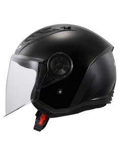 CASCO OF616 AIRFLOW II GLOSS BLACK TG.XS LS2 2
