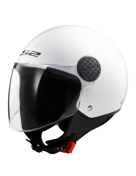 CASCO OF558 SPHERE II GLOSS WHITE TG.XL LS2